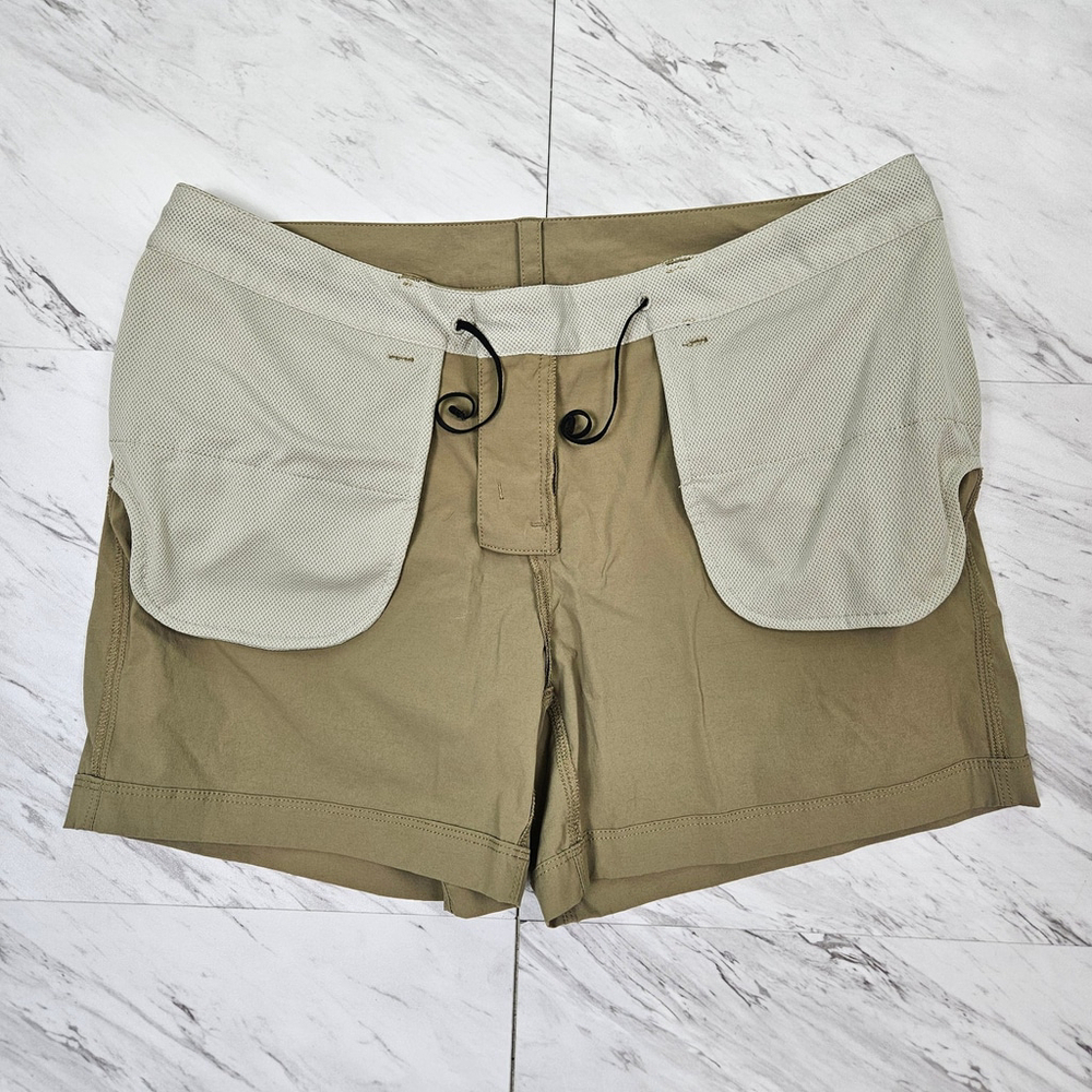 Patagonia Womens Rock Craft Shorts Tan Size 10 Hiking Climbing Outdoor Trail - Picture 14 of 15